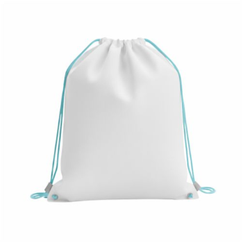 Bolso caminata tira celeste