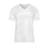 Camisella cuello uve hombre blanca