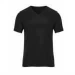 Camiseta-Cuello-v-Hombre-negra.webp