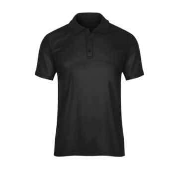 Camiseta Polo Hombre negra