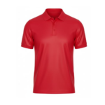 Camiseta Polo Hombre roja