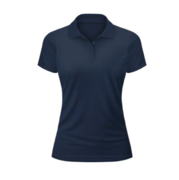 Camiseta Polo mujer azul