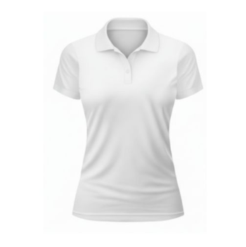 Camiseta Polo mujer blanca