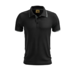 Camiseta polo ok negra