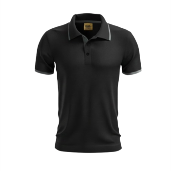 Camiseta polo ok negra