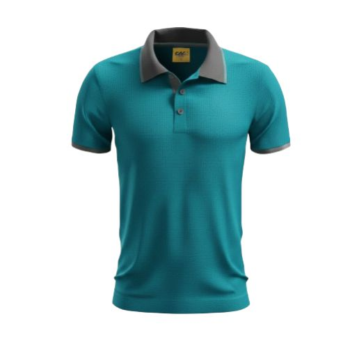 Camiseta polo ok turquesa