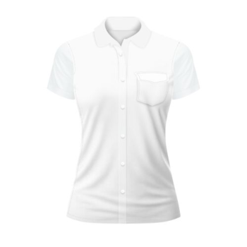 Camisa recta abajo mujer