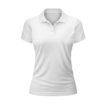 Camiseta Polo blanca mujer