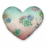 Almohada corazón sublimada