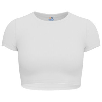 Crop Top con mangas liso