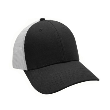 Gorra malla blanco y negro