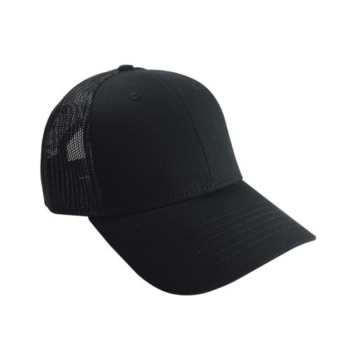 Gorra malla negra