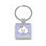 Llavero cuadrado sublimado