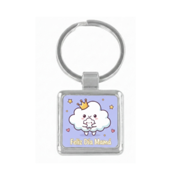 Llavero cuadrado sublimado