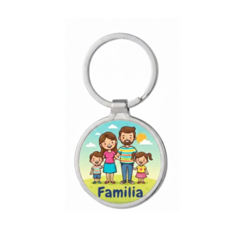 Llavero circular sublimado