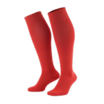 Medias largas rojas