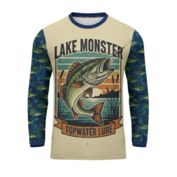 Camiseta deportiva Pesca