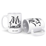 Taza sencilla Mr y Ms
