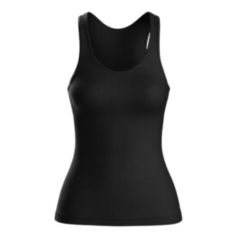 Camiseta de tirantes negra mujer