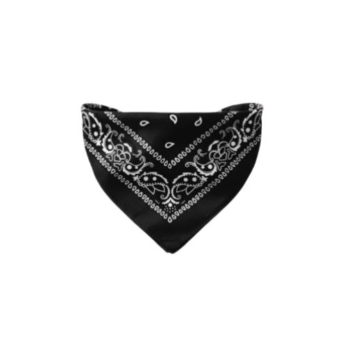 Pañuelo típico negro
